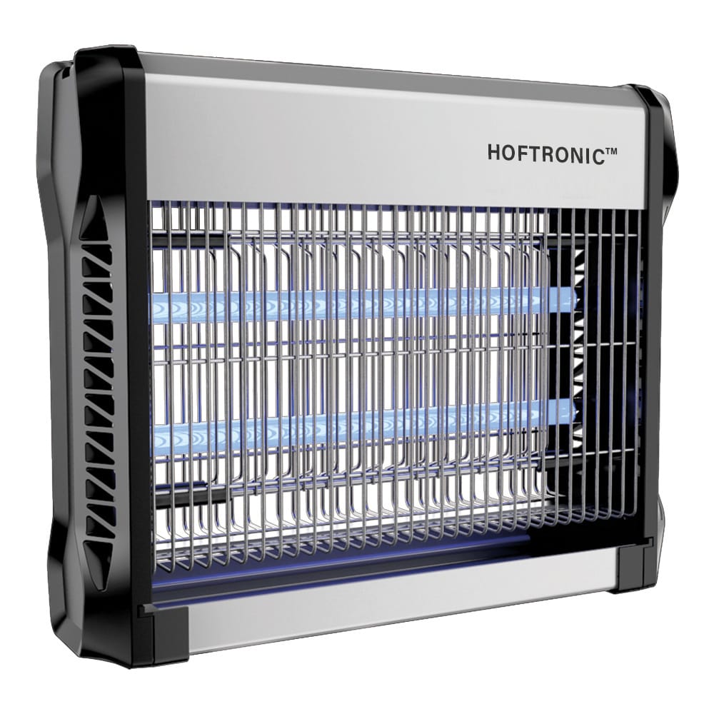 HOFTRONIC™ Elektrische muggenlamp - 16 Watt geschikt voor 50m² - UV Vliegenlamp - Insectenlamp - Extra krachtig en hoog Voltage - 2 jaar garantie