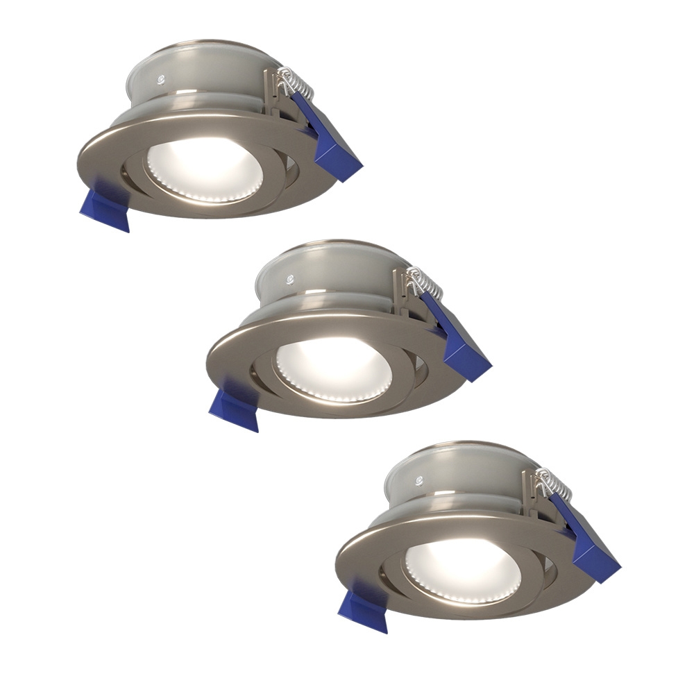 3x Lima LED Einbaustrahler - 4W 345lm - 6500K - IP65 - Schwenkbar - Dimmbar - GU10