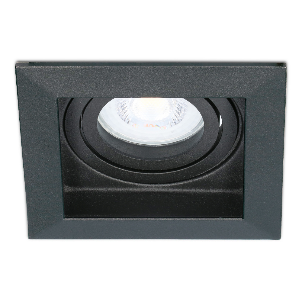 Fresno LED Recessed downlights - 4W 345lm - 6500K - Dimmable - Tiltable - IP20