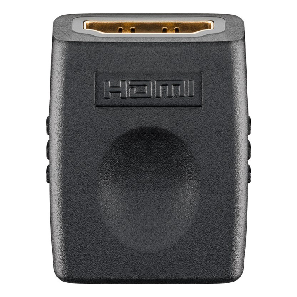 Adapter HDMI F/HDMI F - 4K Ultra HD 2160p - Gold plated